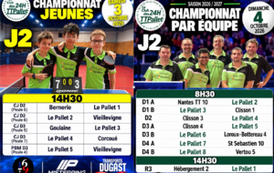 2ème journée de championnat