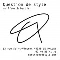   QUESTION DE STYLE