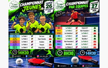 1ère journée de championnat
