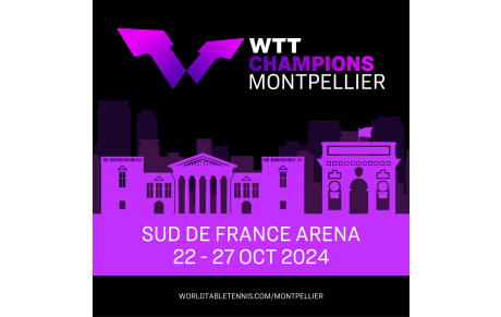 Le TT Pallet au WTT Champions à Montpellier