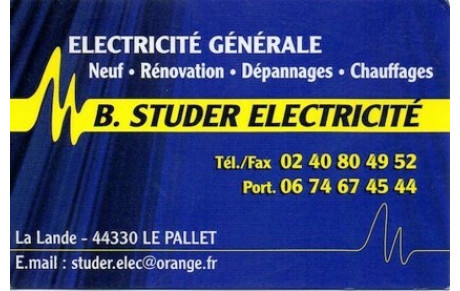 B Studer Electricité